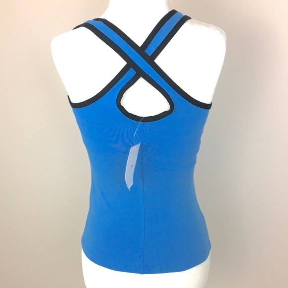 [Nike] NWT🌟SALE🌟Women’s Fitted Active Blue Tank - Picture 3 of 8